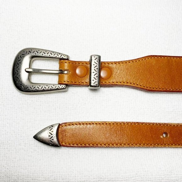 VINTAGE 1990's WARNER BROTHERS Looney Tunes leather belt - Picture 5 of 8